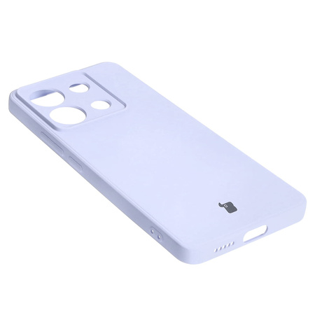 Etui Bizon Case Silicone Sq do Xiaomi Redmi Note 13 5G, jasnofioletowe