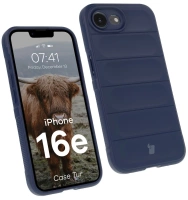 Pancerne etui Bizon Case Tur do iPhone 16e, granatowe