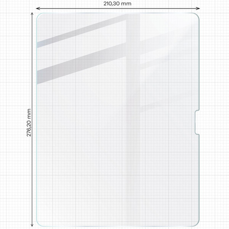 Folia imitująca papier Bizon Film Tab Papirus Duo do iPad Air 13" 2025 / 2024, 2 sztuki