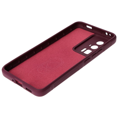 Pancerne etui Bizon Case Tur do Xiaomi Poco F5 Pro, ciemnofioletowe