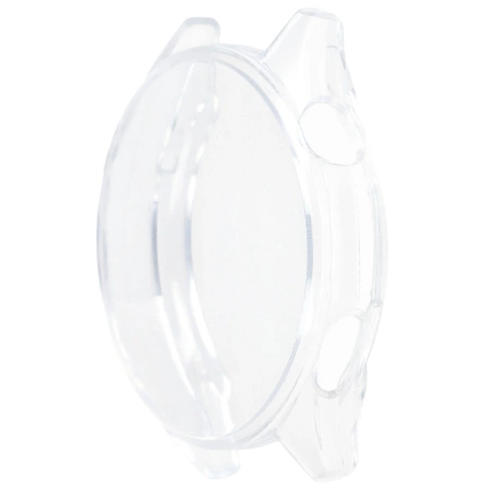 Etui z osłoną ekranu Bizon Case Watch Felipe do Huawei Watch GT6 46 mm, przezroczyste