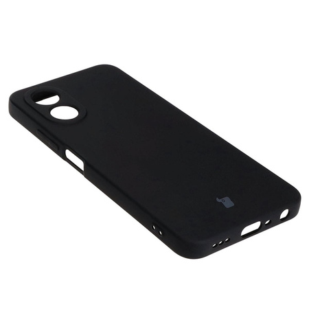 Etui Bizon Case Silicone do Oppo A38 4G, czarne