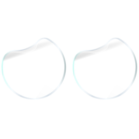 Folia matowa Bizon Glass Watch Film Sun Duo do Galaxy Watch 7 44 mm, 2 sztuki