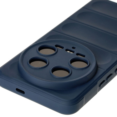 Pancerne etui Bizon Case Tur do Xiaomi 14 Ultra, granatowe