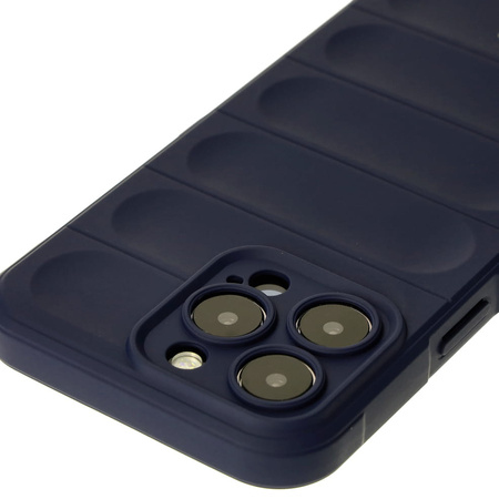 Pancerne etui Bizon Case Tur do iPhone 15 Pro Max, granatowe