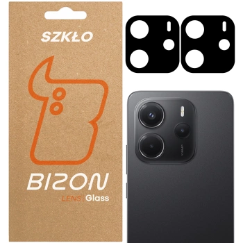 Szkło na aparat Bizon Glass Silk Lens do Xiaomi Redmi Note 14 4G, 2 sztuki