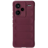Pancerne etui Bizon Case Tur do Xiaomi Redmi Note 13 Pro+ 5G, burgundowe