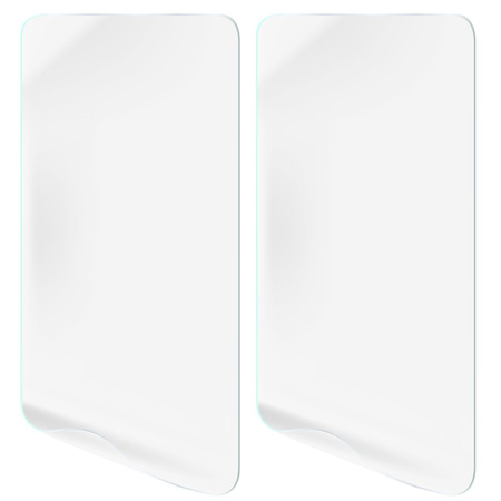 Folia hydrożelowa na ekran Bizon Glass Hydrogel Front do Realme GT 6 / 6T, 2 sztuki