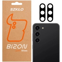 Szkło na aparat Bizon Glass Lens do Galaxy S23 / S23 Plus, 2 sztuki