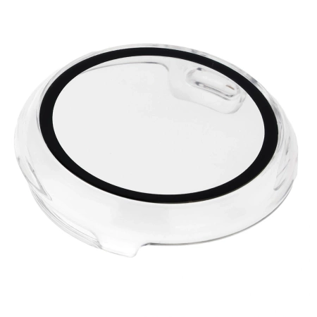 Etui ze szkłem do zegarka Bizon Case Watch Adamo do Google Pixel Watch 4 41 mm, przezroczyste