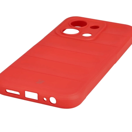 Pancerne etui Bizon Case Tur do Xiaomi Redmi 15C 4G / 5G / POCO C85 4G, czerwone