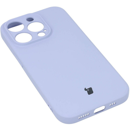 Etui Bizon Case Silicone do iPhone 14 Pro, jasnofioletowe