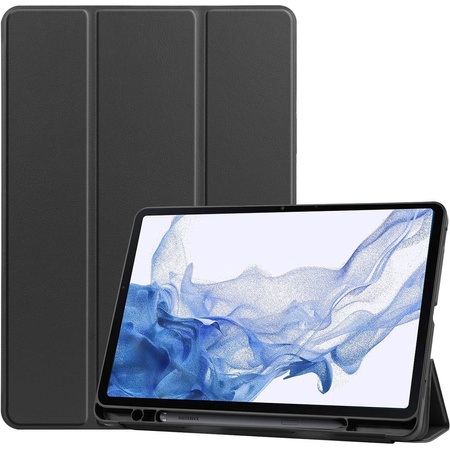 Etui Bizon Case Tab Lizard do Samsung Galaxy Tab S8 / S7, czarne