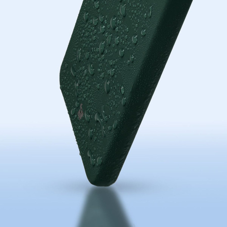 Etui silikonowe Bizon Soft Case do Galaxy A55 5G, ciemnozielone