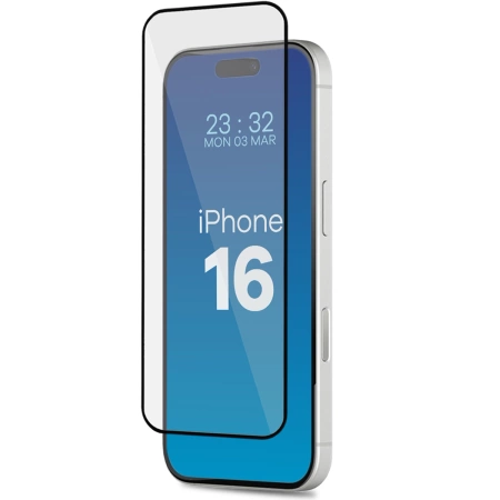 2x Szkło hartowane z ramką + szybka na aparat Bizon Edge 2 Pack do Xiaomi Redmi 14C 4G