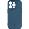 Etui Bizon Case Silicone do iPhone 14 Pro, granatowe