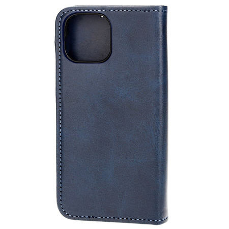 Etui z klapką Bizon Case Pocket Pro do iPhone 13 Mini, granatowe