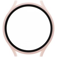 Etui Bizon Case+Glass do Galaxy Watch 5 44mm, różowe