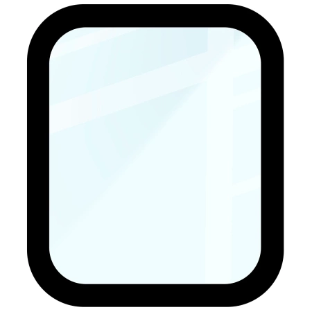 Szkło hartowane na ekran Bizon Glass Watch Clear do Xiaomi Watch S4 41 mm