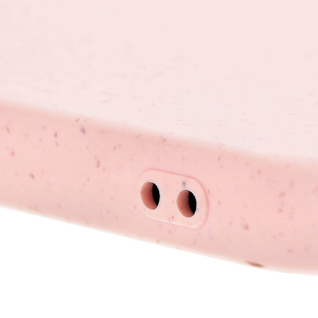 Ekologiczne etui Bizon Bio-Case do iPhone 14, różowe