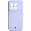 Etui Bizon Case Silicone Sq do Xiaomi 14, jasnofioletowe