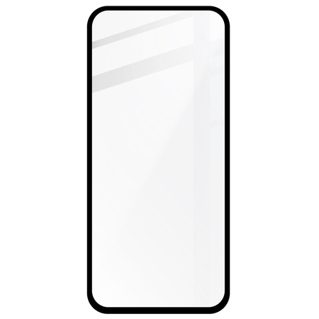 Szkło hartowane Bizon Glass Edge 2 do Pixel 8a, czarne