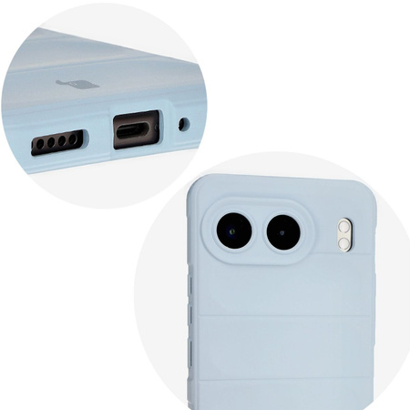 Pancerne etui Bizon Case Tur do OnePlus Nord 4, jasnoniebieskie