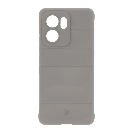 Pancerne etui Bizon Case Tur do Oppo Reno13 F, jasnoszare