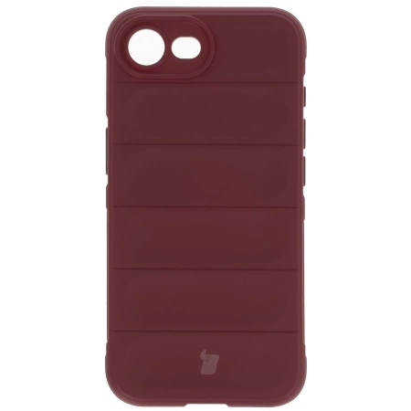 Pancerne etui Bizon Case Tur do iPhone 16e, burgundowe