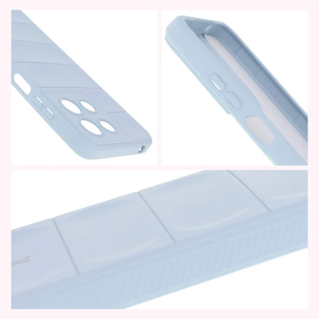 Pancerne etui Bizon Case Tur do Motorola Moto G15 / G15 Power, jasnoniebieskie