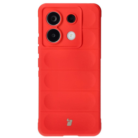 Pancerne etui Bizon Case Tur do Xiaomi Poco X6 / Xiaomi Redmi Note 13 Pro 5G, czerwone