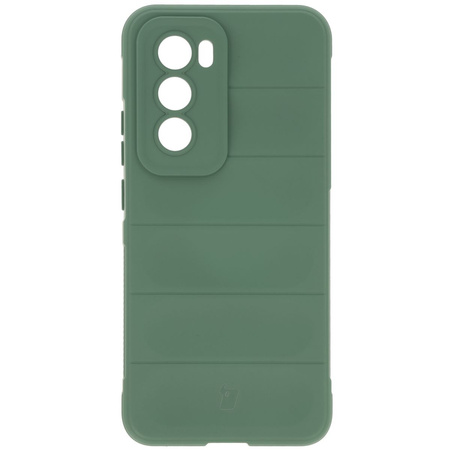 Pancerne etui Bizon Case Tur do Oppo Reno 12 Pro, ciemnozielone