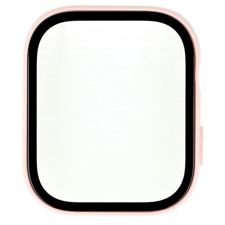 Etui Bizon Case Watch Adamo do Huawei Watch Fit 3, różowe