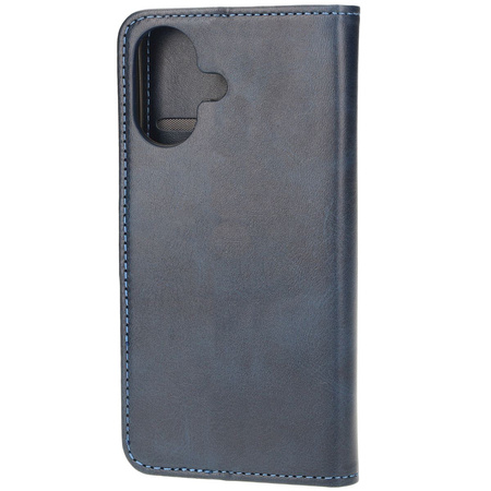 Etui z klapką Bizon Case Pocket do iPhone 16, granatowe