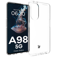 Elastyczne etui Bizon Case Salpa do Oppo A98 5G, przezroczyste