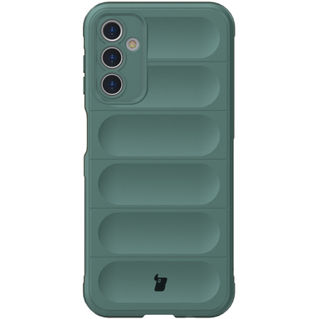 Pancerne etui Bizon Case Tur do Galaxy A14 4G / 5G, ciemnozielone