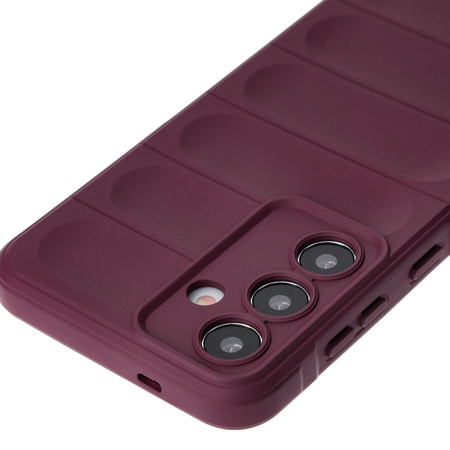 Pancerne etui Bizon Case Tur do Galaxy S24, burgundowe