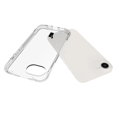 Etui + 2x szkło hartowane + szkiełko na obiektyw Bizon Case Clear Pack do Galaxy S24 FE
