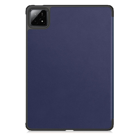 Etui z klapką Bizon Case Tab Croc do Xiaomi Pad 7 / 7 Pro, granatowe