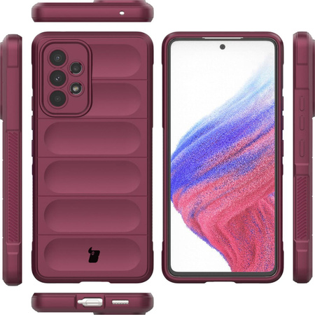 Pancerne etui Bizon Case Tur do Galaxy A53 5G, ciemnofioletowe