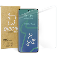 Folia hydrożelowa na ekran Bizon Glass Hydrogel Front Duo do Xiaomi Poco F6, 2 sztuki