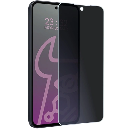 Prywatyzujące szkło hybrydowe Bizon Glass Mule Shadow do Galaxy A35 5G, matowe