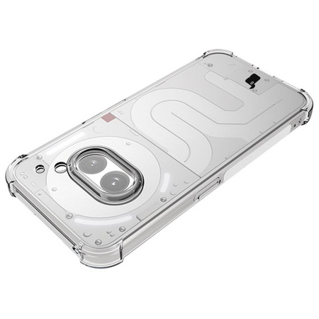Etui + 2x szkło + obiektyw Bizon Case Clear Pack do Nothing Phone (2a), przezroczyste