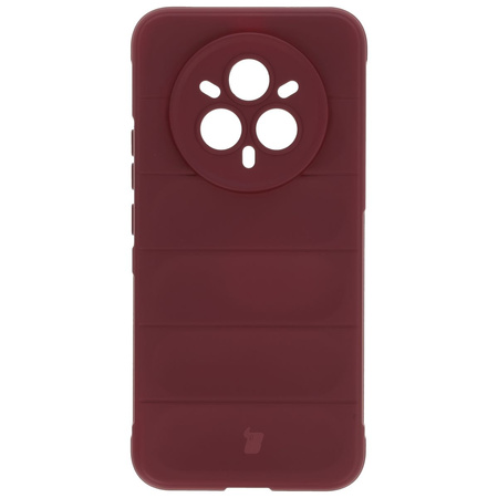 Pancerne etui Bizon Case Tur do Realme 14 Pro Plus 5G, burgundowe
