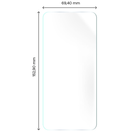Folia hydrożelowa na ekran Bizon Glass Hydrogel do Oppo Reno 8T 4G, 2 sztuki