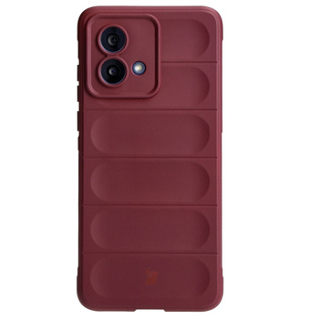 Pancerne etui Bizon Case Tur do Motorola Moto G84 5G, ciemnofioletowe