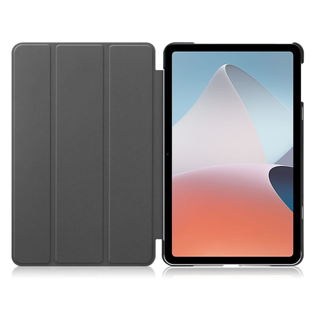 Etui Bizon Case Tab Croc do OPPO Pad Air, czerwone