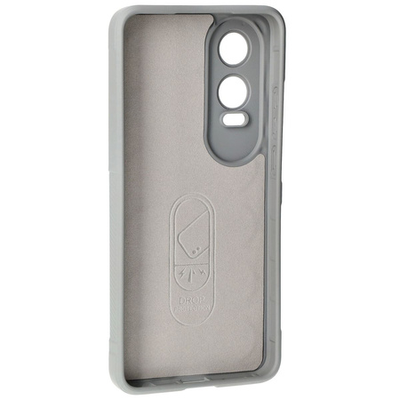 Pancerne etui Bizon Case Tur do OnePlus Nord CE4 Lite 5G, jasnoszare