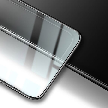 Szkło hartowane Bizon Glass Edge do Redmi 12C, czarne