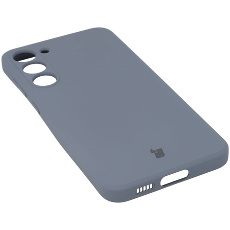 Etui Bizon Case Silicone Sq do Galaxy S23 Plus, szare